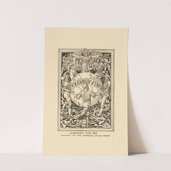 Solidarity of Labour. Labour’s May Day. Dedicated to the Workers of the World (1896) by Walter Crane