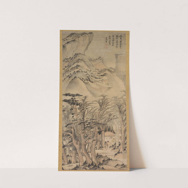 Solitary Colors of the Autumn Woods (1600s) by Wang Jianzhang