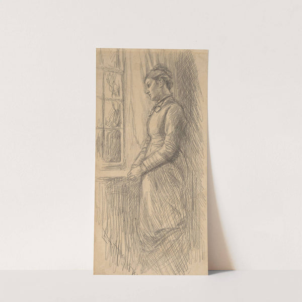 Solitude – Miss Vesta Rollinstall (1878) by Edwin Austin Abbey