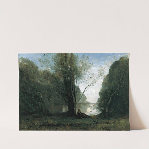 Solitude. Recollection of Vigen, Limousin by Jean-Baptiste-Camille Corot
