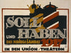 Soll und Haben des Kriegs-jahres 1917