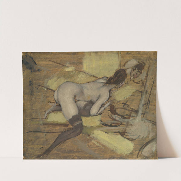 Solo con lo specchio by Giovanni Boldini