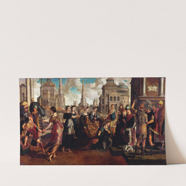 Solomon and the Queen of Sheba (c. 1540 - c. 1545) by Jan van Scorel