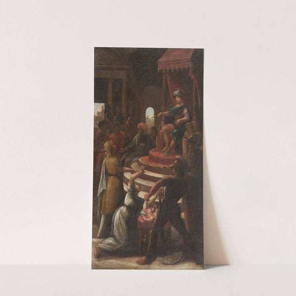 Solomon's judgment by Pehr Hörberg