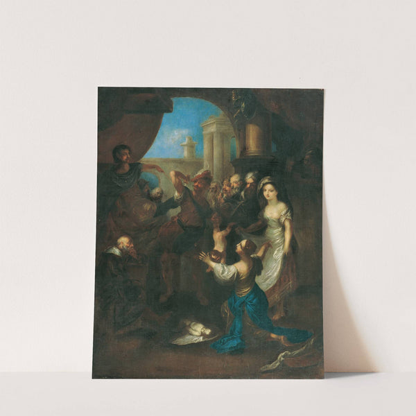 Solomon’s judgment (around 1785-1790) by Franz Anton Maulbertsch