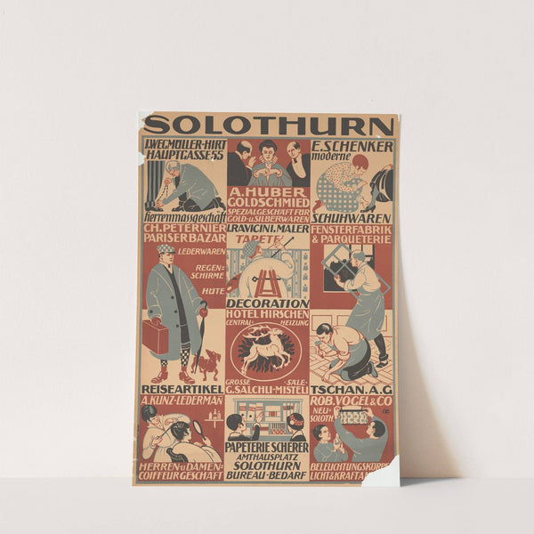 Solothurn (1920) by Burkhard Mangold