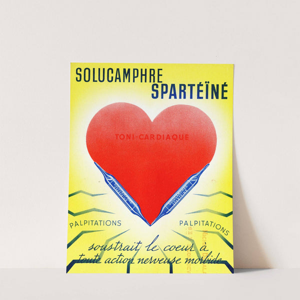 Solucamphre spartéïné (1938) by Laboratoire Michel Delalande