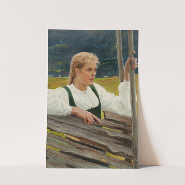 Solveig II (1893) by Albert Edelfelt