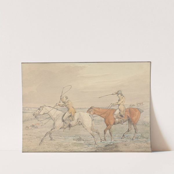 ‘Some Do and Some Don’t; It is All a Notion;’ Getting Dead Beat (between 1848 and 1851) by Henry Thomas Alken