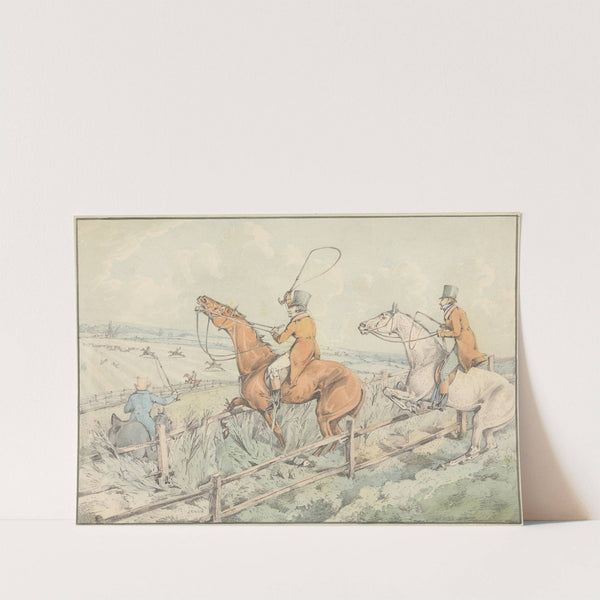 ‘Some Do and Some Don’t; It is All a Notion;’ Getting into a Difficulty (between 1848 and 1851) by Henry Thomas Alken