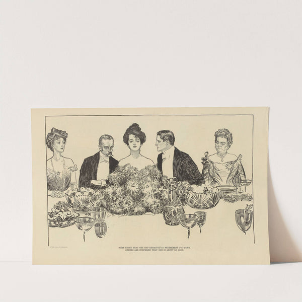 Some think that she has remained in retirement too long (1900-1905) by Charles Dana Gibson