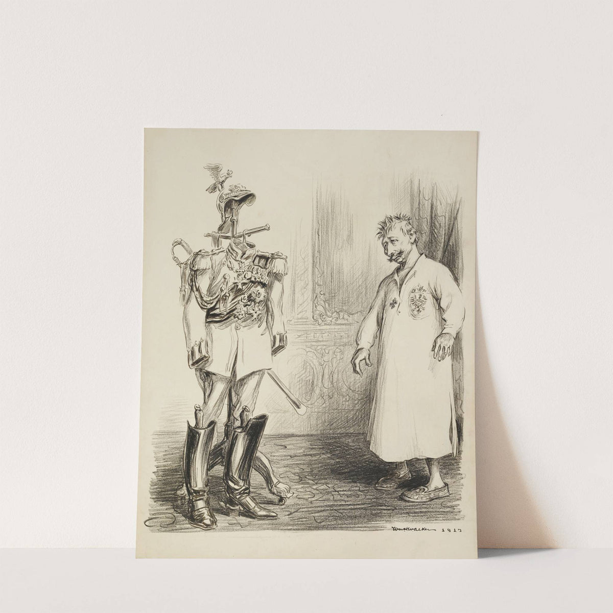 Somehow I don’t feel so much like a conqueror without those things on (1918) by William Henry Walker