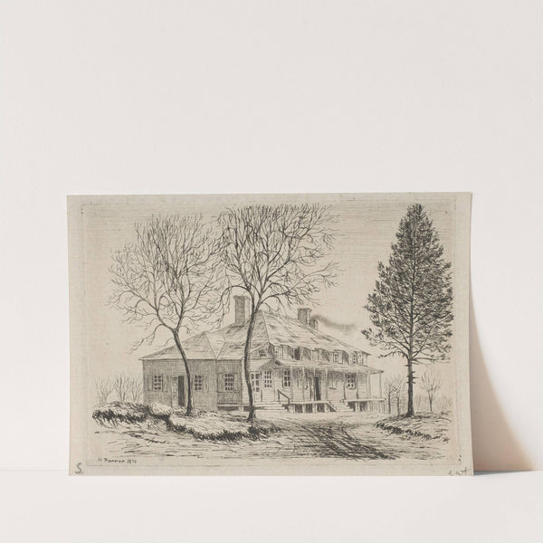 Somerindyck House, from ‘Scenes of Old New York’ (1870) by Henry Farrer