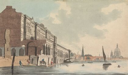Somerset House and the Adelphi from the River