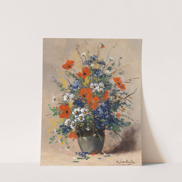 Sommerblumenstrauss by Eugène Henri Cauchois