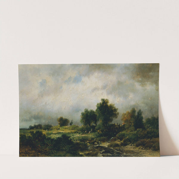 Sommerlandschaft by Remigius Adrianus van Haanen