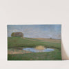 Sommerlandschaft mit einem Tümpel by Hans Richard von Volkmann