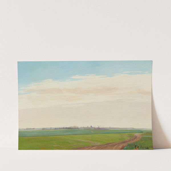 Sommerlandskab, Baldersbrønde (Summer Landscape, Baldersbronde) (1900) by Laurits Andersen Ring