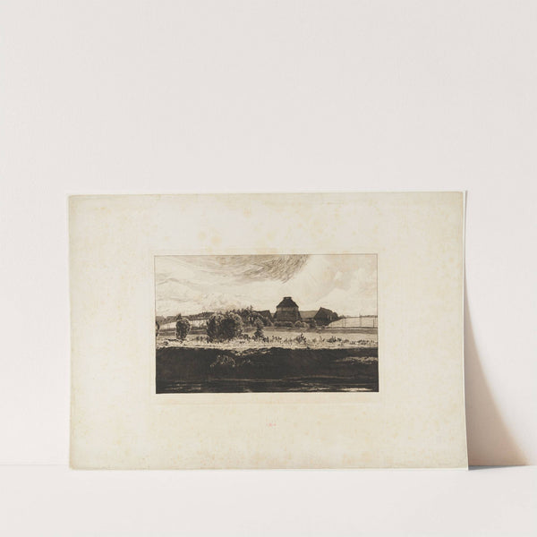 Sommernachmittag (Vier Landschaften, Opus VII, Blatt 4) (1883) by Max Klinger