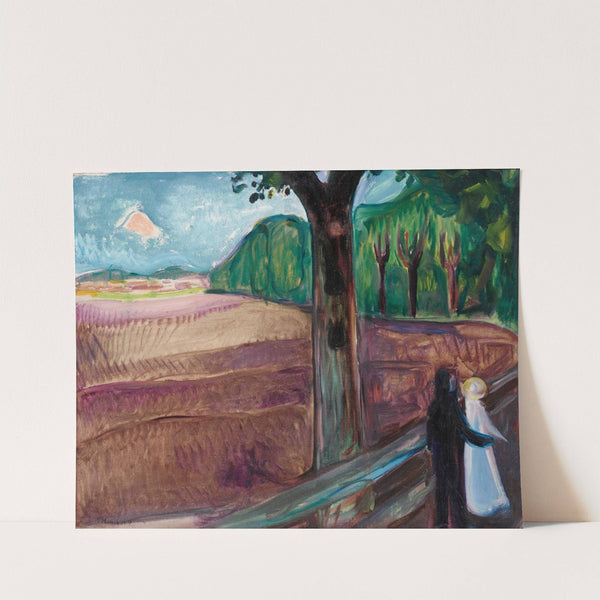 Sommernatt (Summer Night) (1917) by Edvard Munch