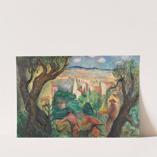 Sommertag in der Campagna by Josef Eberz