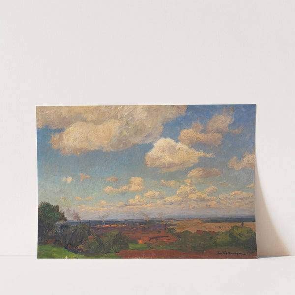 Sommerwolken (1900) by Friedrich Kallmorgen