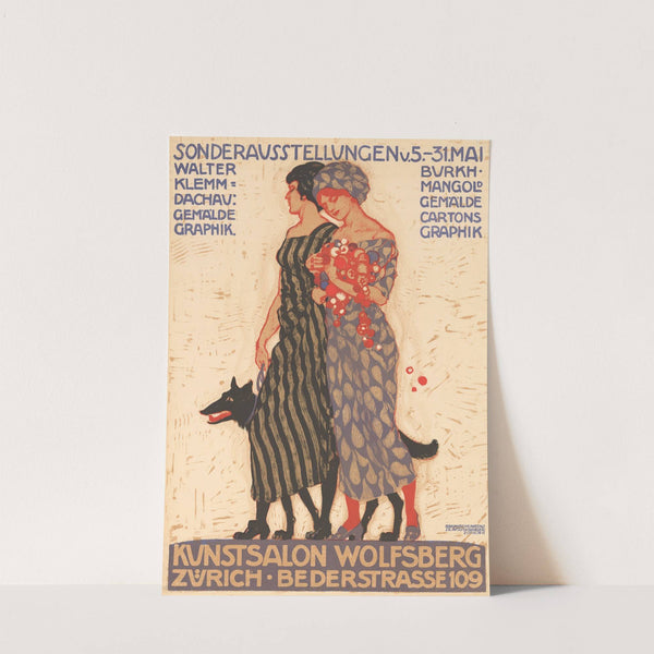 Sonderausstellungen – Walter Klemm – Burkhard Mangold – Kunstsalon Wolfsberg – Zürich Bederstrasse 109 (1913) by Burkhard Mangold
