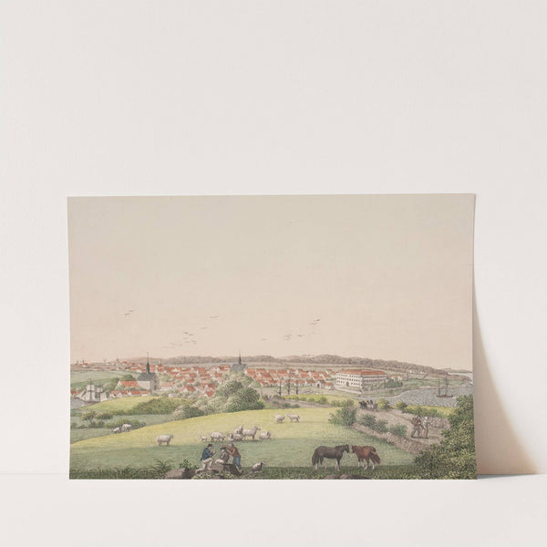 Sønderborg på øen Als by Søren L. Lange