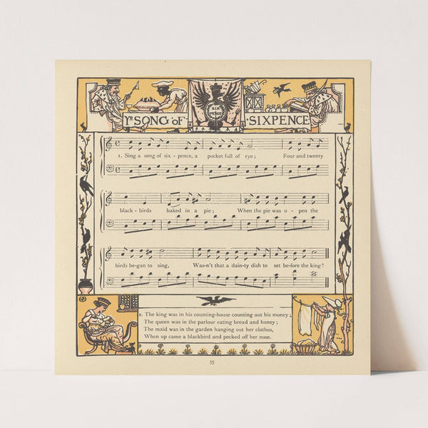 Tom, the Piper’s Son (1876) by Walter Crane