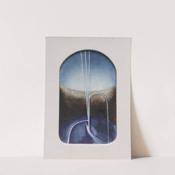 Song of the Nightingale (circa 1917) by Joseph Stella