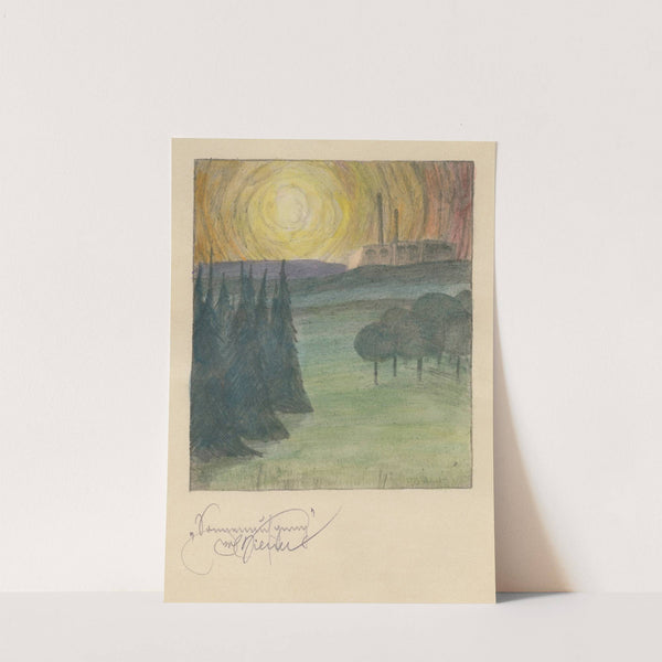 Sonnenaufgang by Karl Wiener