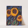 Sonnenblumen by Christian Rohlfs