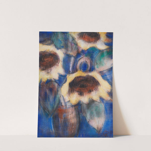 Sonnenblumen (1929) by Christian Rohlfs