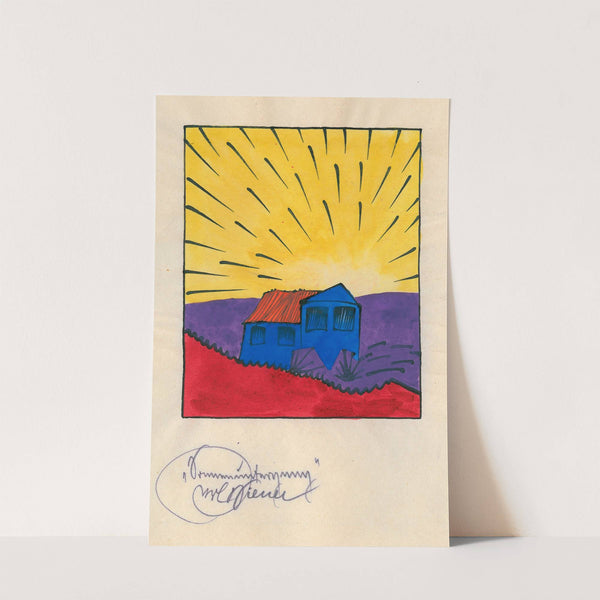 Sonnenuntergang by Karl Wiener