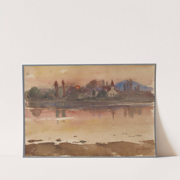 Sonnenuntergang by Hans Sandreuter