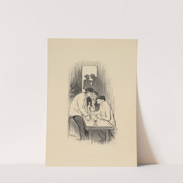 Sonneur, avec le monologue d’A. Bruant (1894) by Théophile Alexandre Steinlen