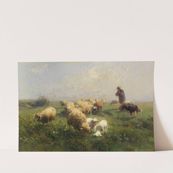 Sonnige Weide (1890) by Heinrich Von Zügel