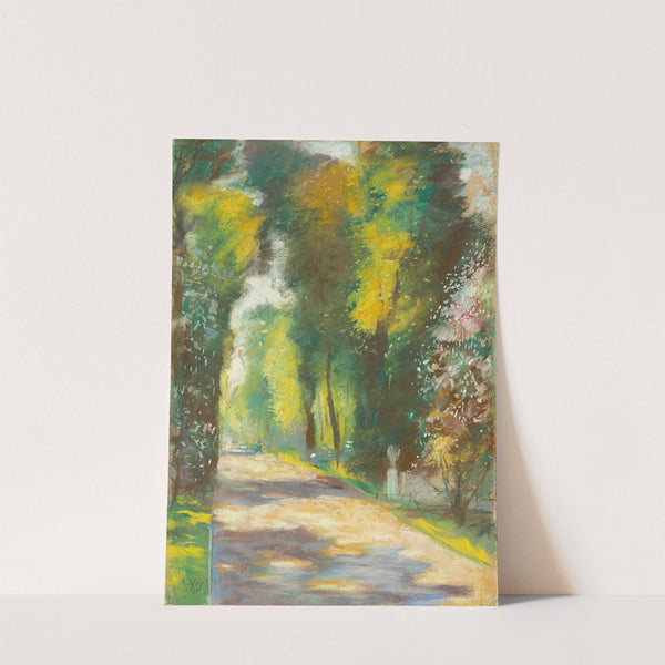 Sonniger Parkweg by Lesser Ury