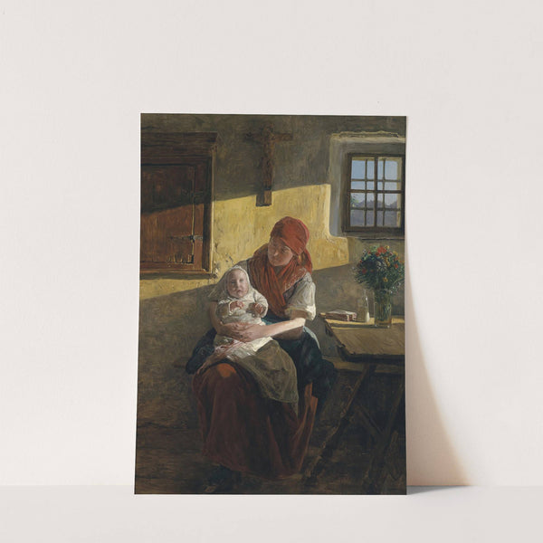 Sonntagruhe (1859) by Ferdinand Georg Waldmüller