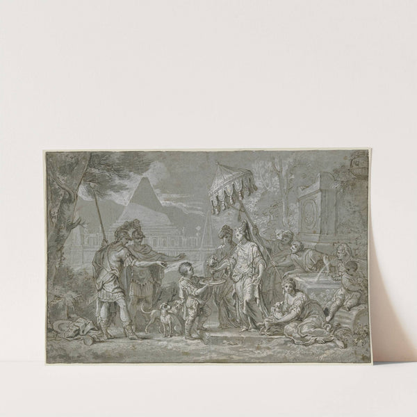 Sophonisbe nimmt den Giftbecher by Nicolaes van Helt Stockade
