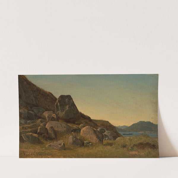 Sørlandsk landskap (1868) by Amaldus Nielsen