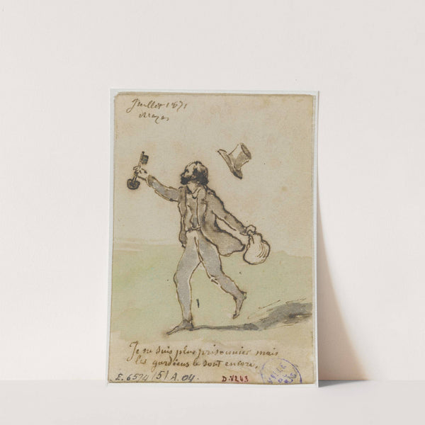 Sortie de la prison Mazas, 12ème arrondissement (1871) by Armand Gautier