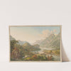 Sortie de l’Aar du Lac de Brienz (1915-1945) by Gabriel Lory the older