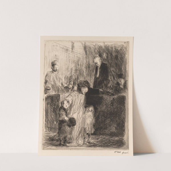 Sortie de l’Audience by Jean-Louis Forain