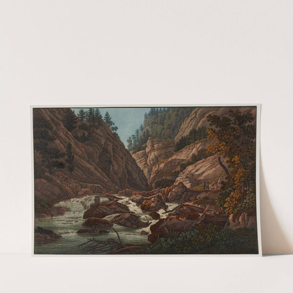 Sortie des Roches de Court by Peter Birmann