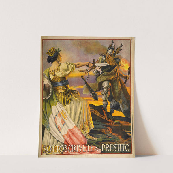 Sottoscrivete al prestito (1917) by Giovanni Capranesi