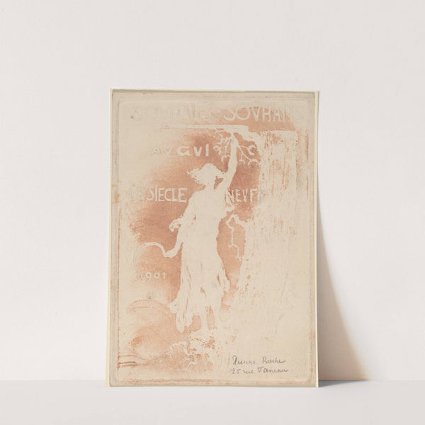 Souhaits Souhaits au Gui Le Siecle Neuf (Best Wishes for the New Century) (1901) by Pierre Roche