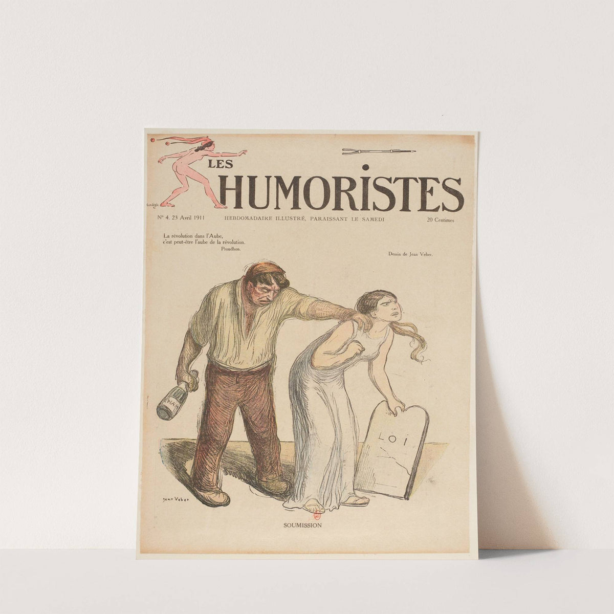 Soumission (1911) by Jean Veber