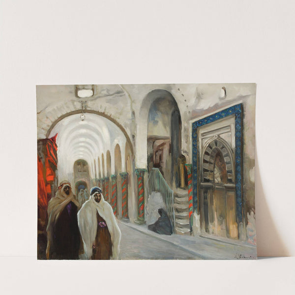 Souq in Kairouan (1926 - 1927) by Kazimierz Stabrowski