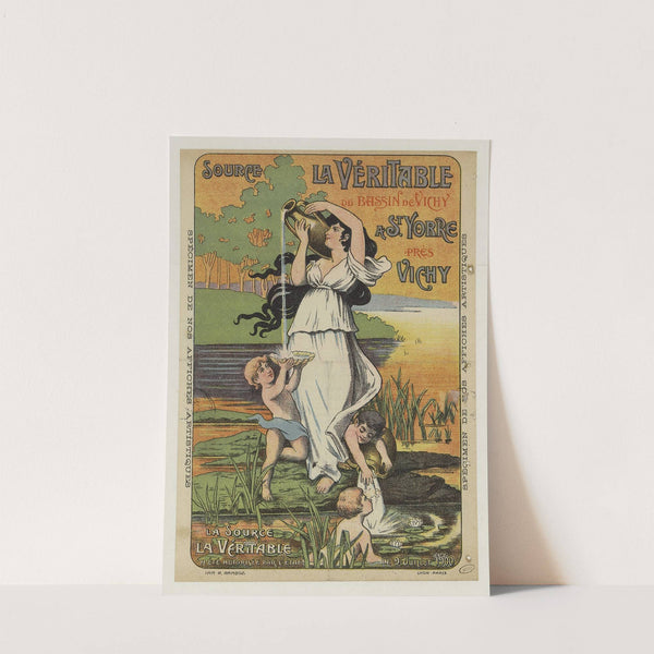 Source La véritable du bassin de Vichy à Saint Yorre près Vichy (1900) by Imp. A. Ramboz